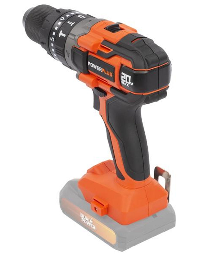 VARO POWDP15200 Powerplus Akku Schlagschrauber 20V ohne Akku & Ladegerät Dualpower