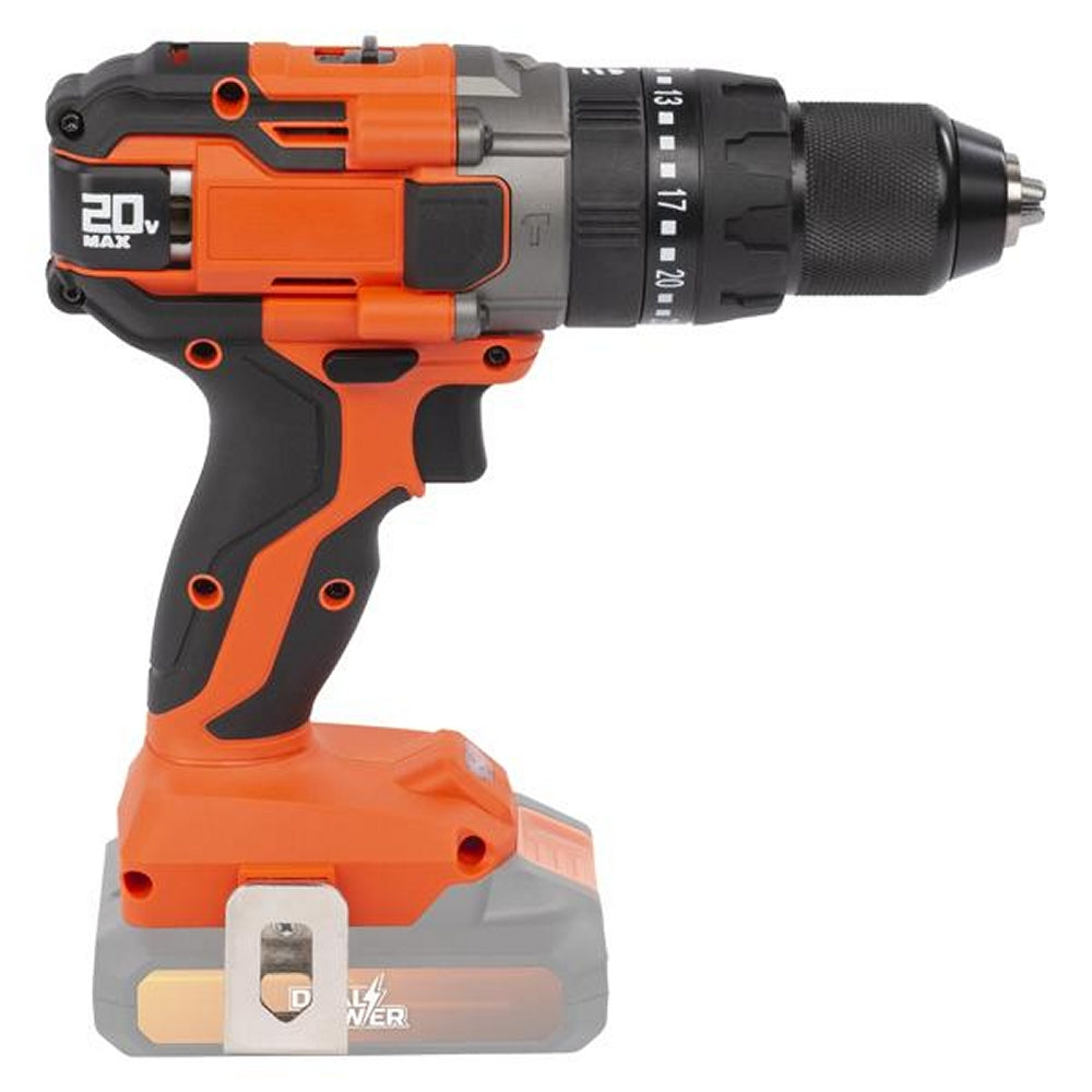 VARO POWDP15211 Set Powerplus Akku Schlagschrauber 20V mit Akku & Ladegerät Dualpower