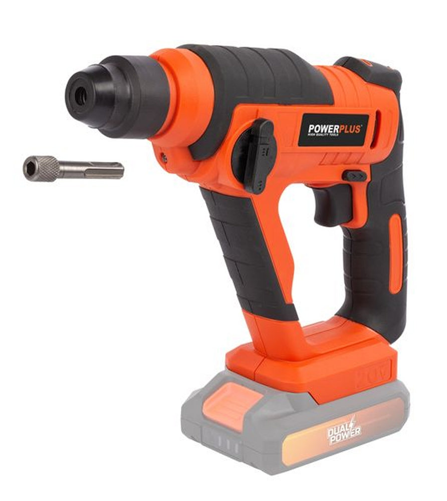 VARO POWDP15600 Bohrhammer 20V ohne Akku und Ladegerät Dualpower