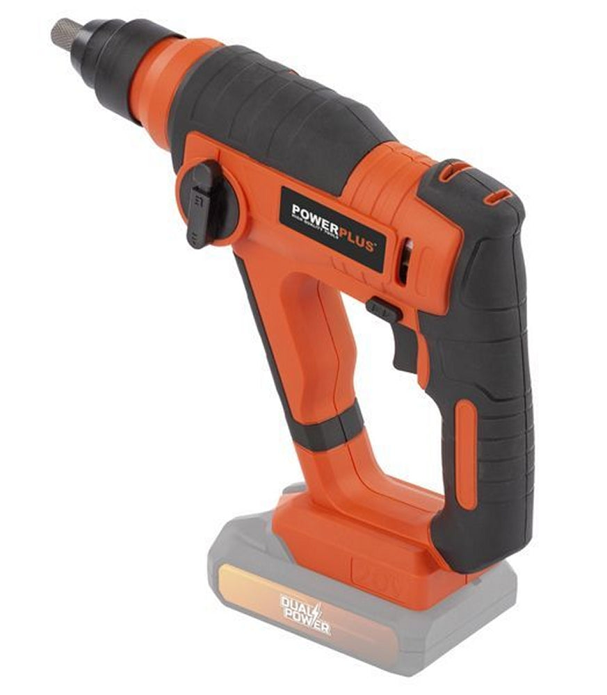 VARO POWDP15600 Bohrhammer 20V ohne Akku und Ladegerät Dualpower
