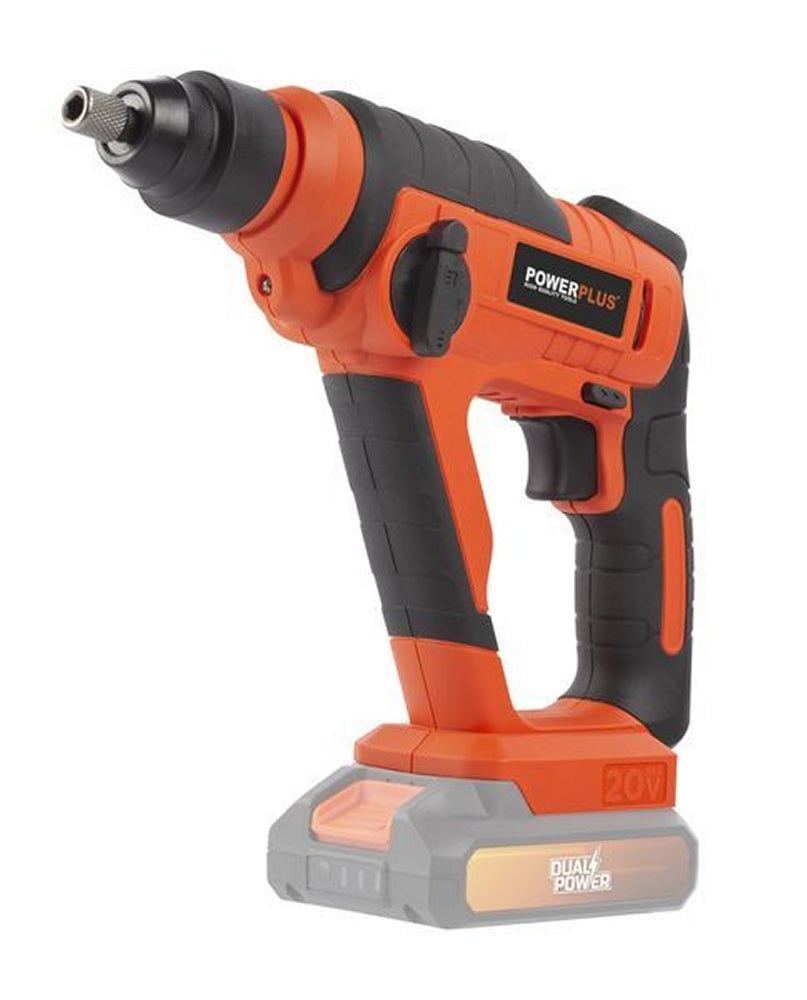 VARO POWDP15600 Bohrhammer 20V ohne Akku und Ladegerät Dualpower