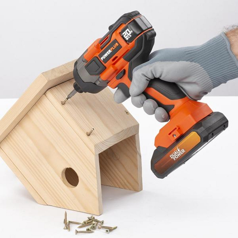 VARO POWDP20100 Powerplus Akku Schlagschrauber 20V 180Nm ohne Akku und Ladegerät