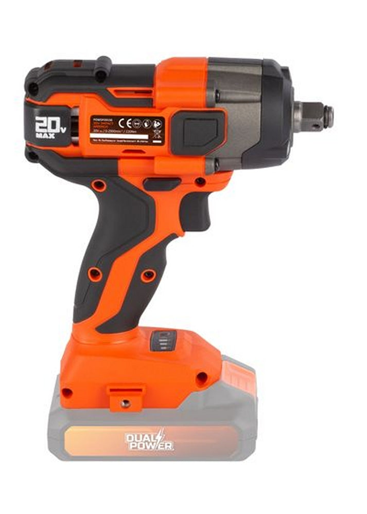 VARO POWDP20150 Powerplus Akku Schlagschrauber 20V 220Nm ohne Akku und Ladegerät