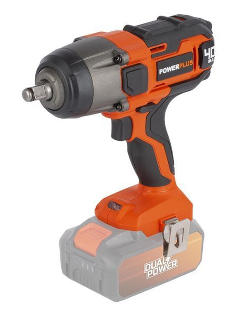 VARO POWDP20400 Powerplus Schlagschrauber 40V 350Nm ohne Akku und Ladegerät Dualpower