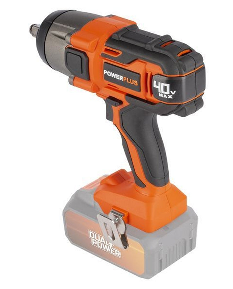 VARO POWDP20400 Powerplus Schlagschrauber 40V 350Nm ohne Akku und Ladegerät Dualpower