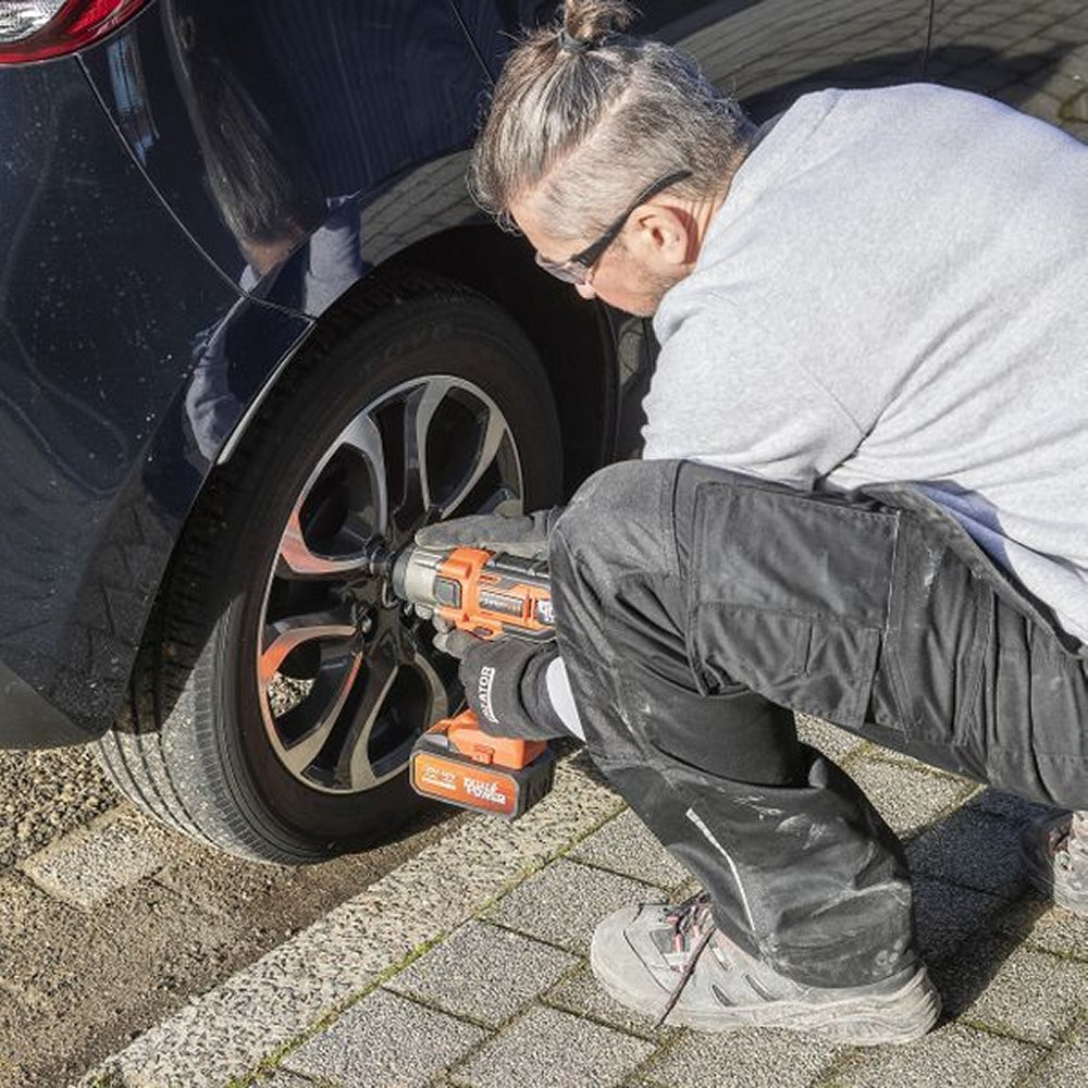 VARO POWDP20400 Powerplus Schlagschrauber 40V 350Nm ohne Akku und Ladegerät Dualpower