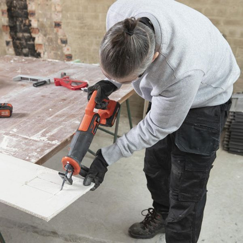 VARO POWDP25100 Powerplus Akku Säbelsäge 20V ohne Akku und Ladegerät Dualpower