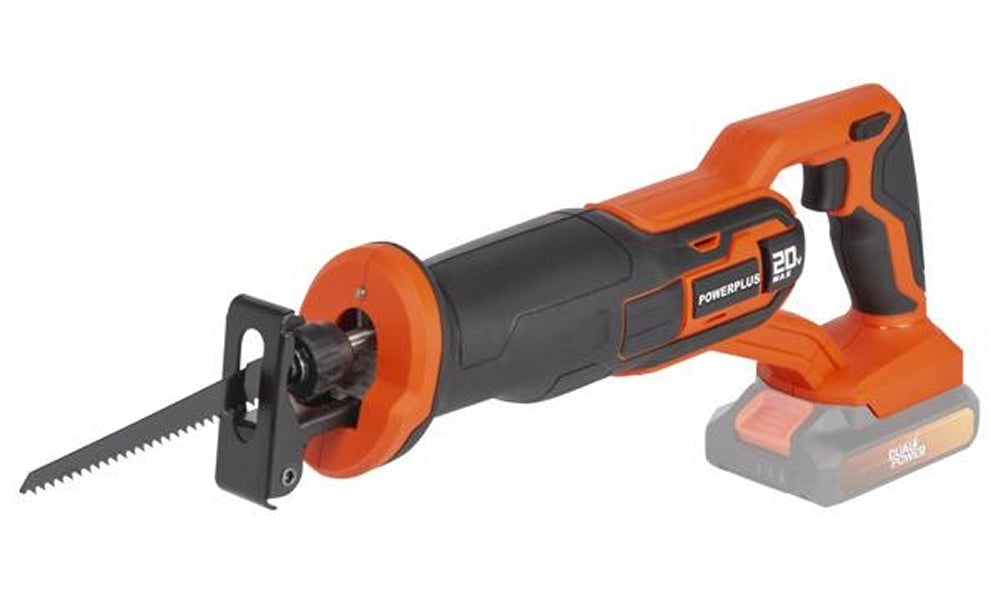 VARO POWDP25111 Set Powerplus Akku Säbelsäge 20V mit Akku und Ladegerät Dualpower