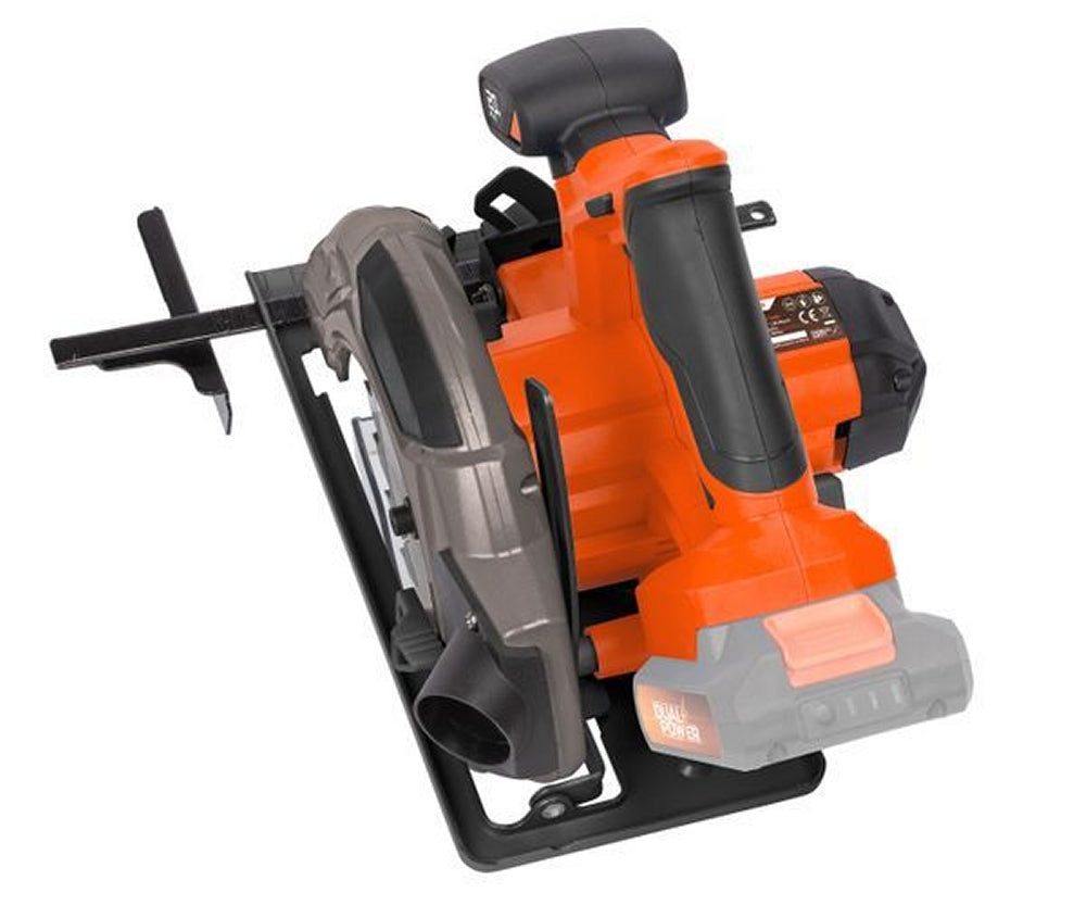 VARO POWDP25200 Powerplus Handkreissäge 20V Ø165mm mit Sägeblatt ohne Batterie und Ladegerät