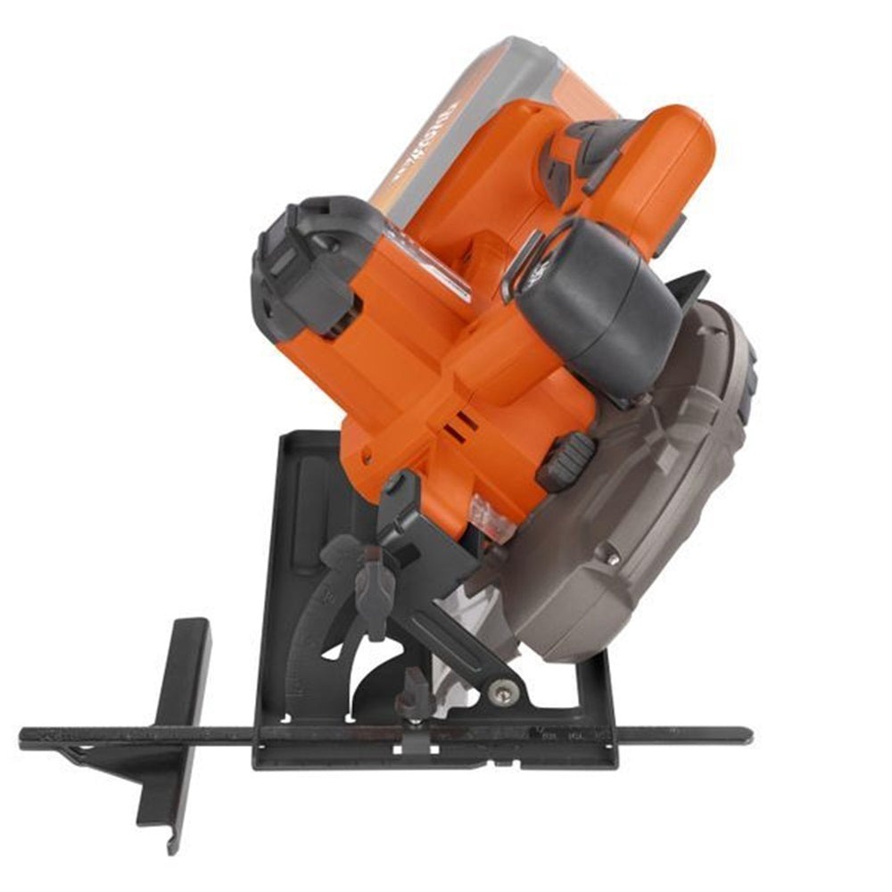 VARO POWDP25230 Powerplus Handkreissäge 40V Ø185mm mit Sägeblatt ohne Batterie und Ladegerät