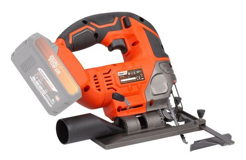 VARO POWDP25300 Powerplus Akku Stichsäge 20V mit Zubehör ohne Batterie und Ladegerät