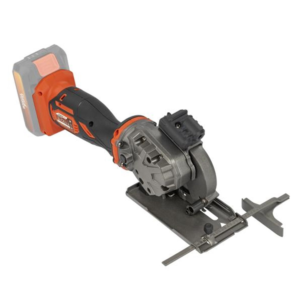 VARO POWDP25400 Powerplus Mini Tauchsäge 20V Ø89mm mit Zubehör ohne Batterie und Ladegerät