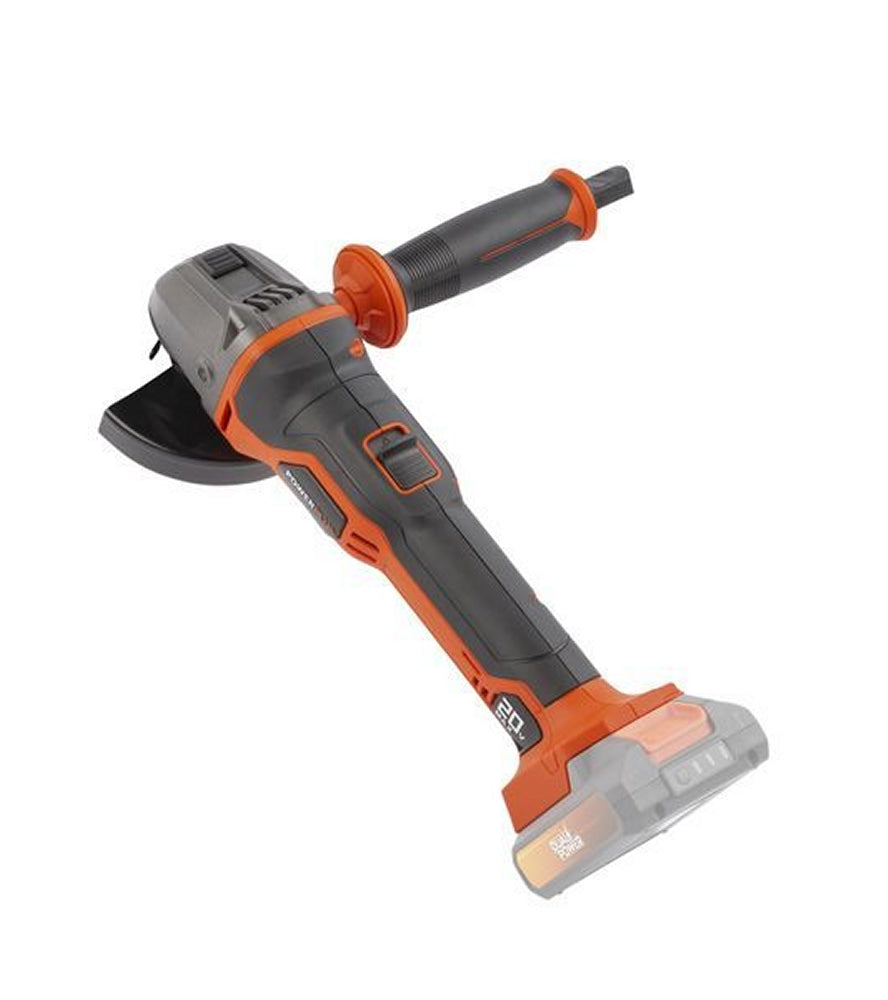 VARO POWDP35100 Powerplus Akku Winkelschleifer 20V Ø115mm ohne Batterie und Ladegerät