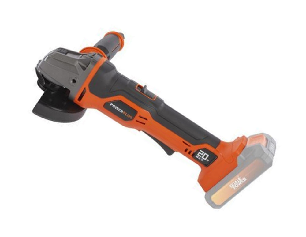 VARO POWDP35100 Powerplus Akku Winkelschleifer 20V Ø115mm ohne Batterie und Ladegerät