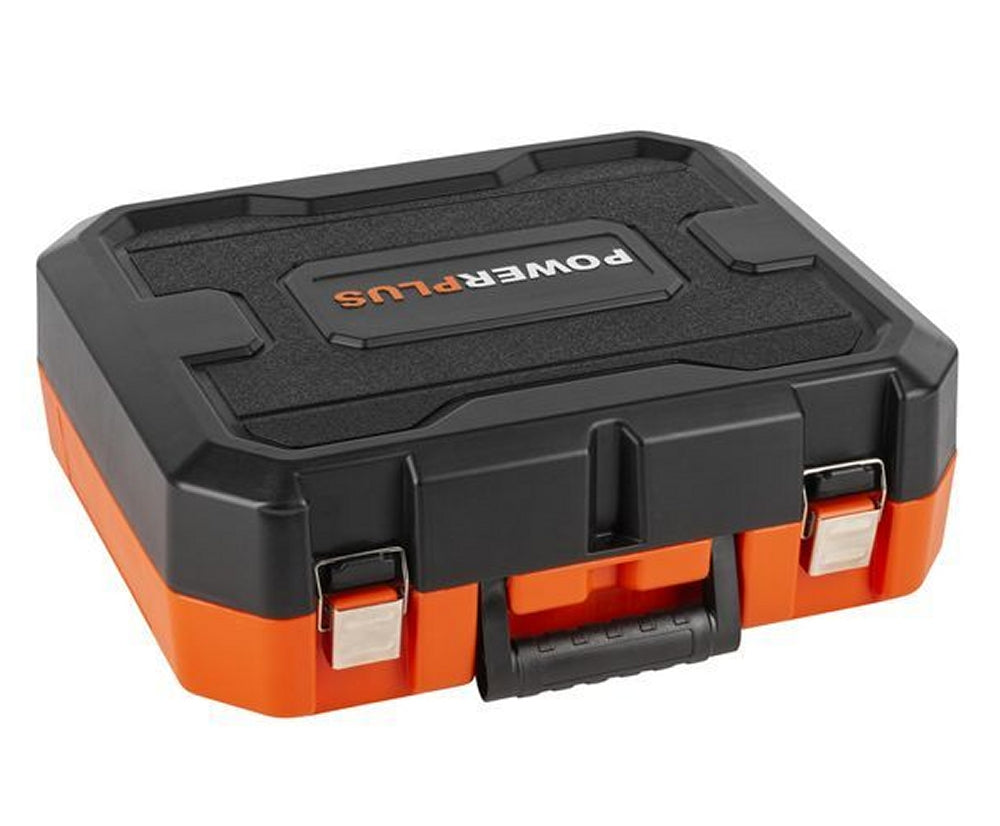 VARO POWDP35150 Powerplus Akku Winkelschleifer 20V Ø115mm mit Batterie und Ladegerät