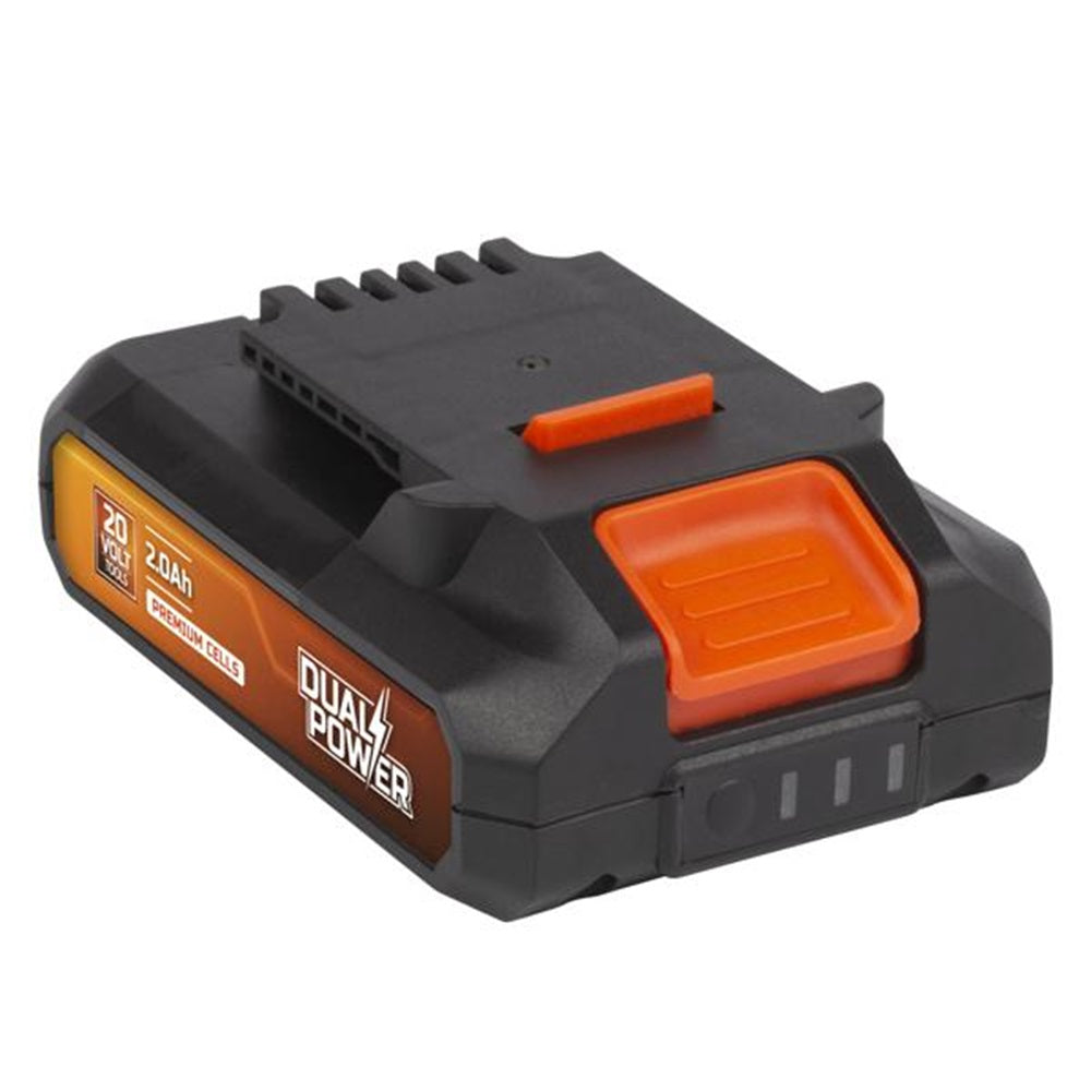 VARO POWDP9021 Powerplus Akku 20V 2.0Ah für 20V Geräte Dualpower 2000 mAh