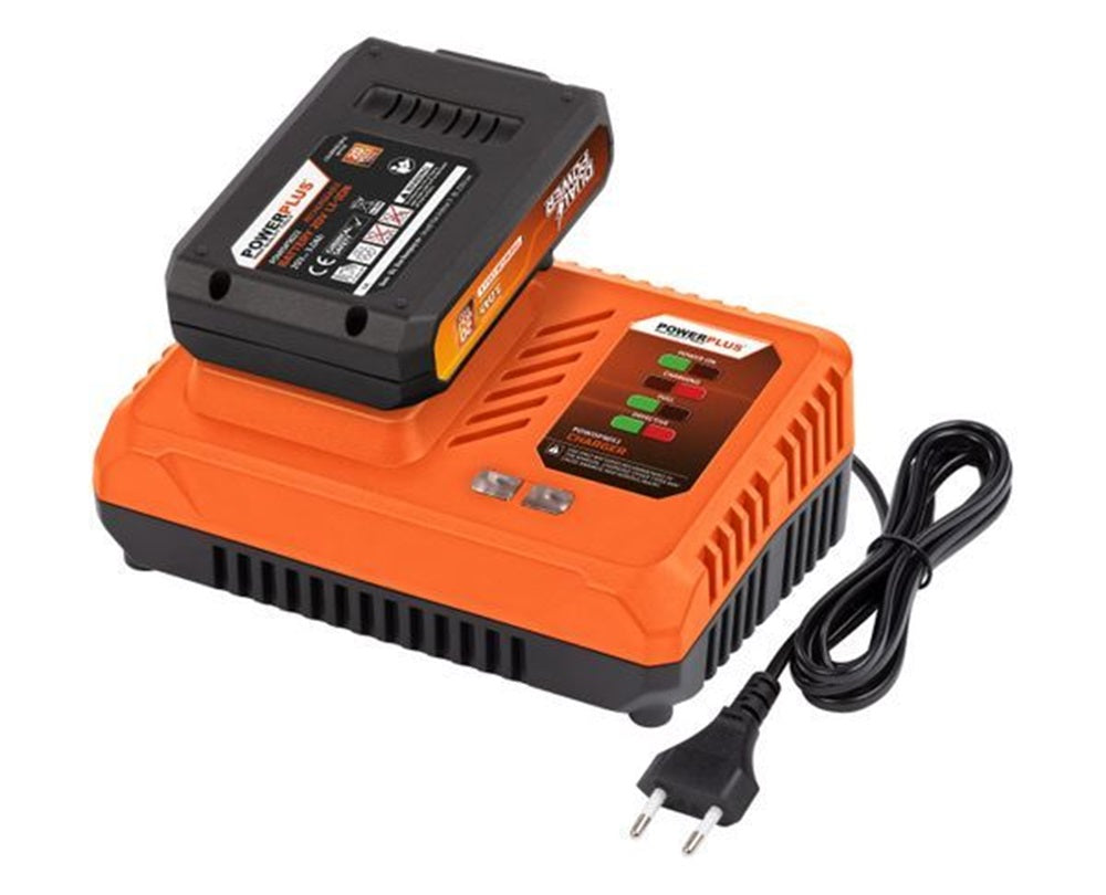 VARO POWDP9023 Powerplus Akku 20V 3.0Ah für 20V Geräte Dualpower 3000 mAh