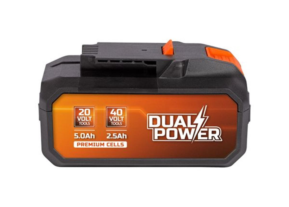 VARO POWDP9037 Powerplus Akku 40V / 2 x 20 Volt für 20V & 40V Geräte Dualpower