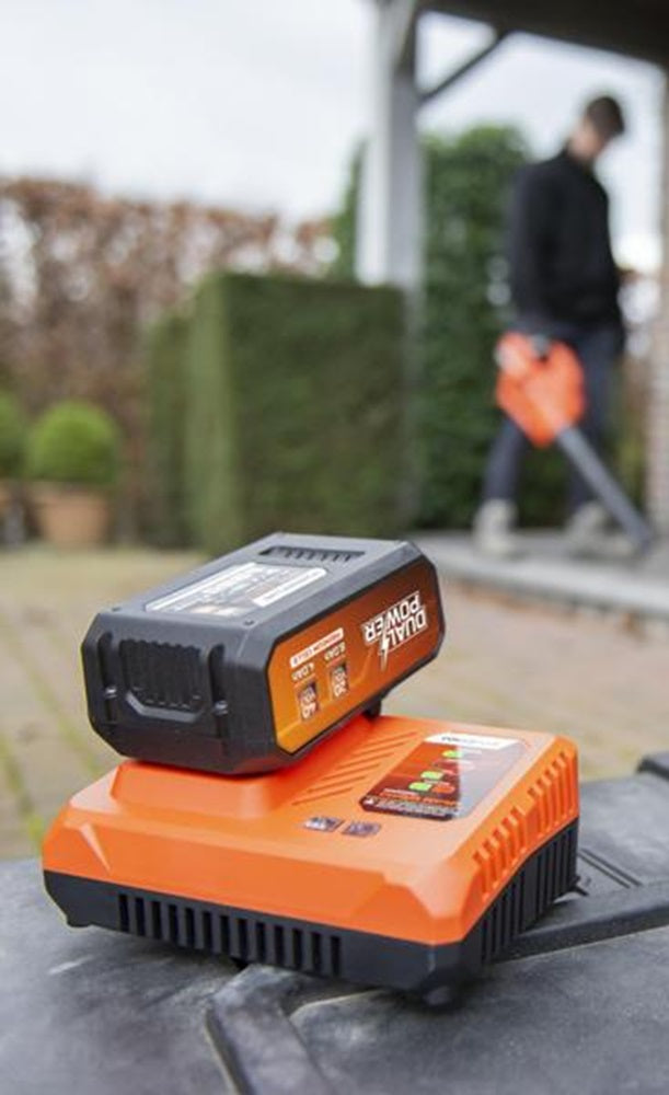 VARO POWDP9037 Powerplus Akku 40V / 2 x 20 Volt für 20V & 40V Geräte Dualpower