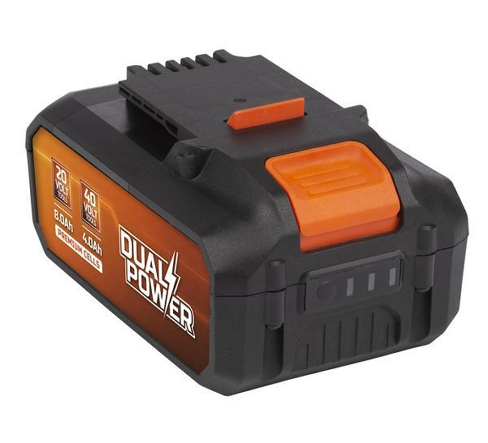 VARO POWDP9040 Powerplus Akku 40V / 2 x 20 Volt für 20V & 40V Geräte Dualpower