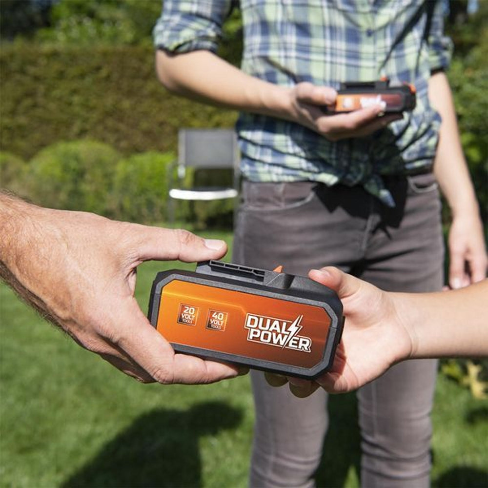 VARO POWDP9040 Powerplus Akku 40V / 2 x 20 Volt für 20V & 40V Geräte Dualpower