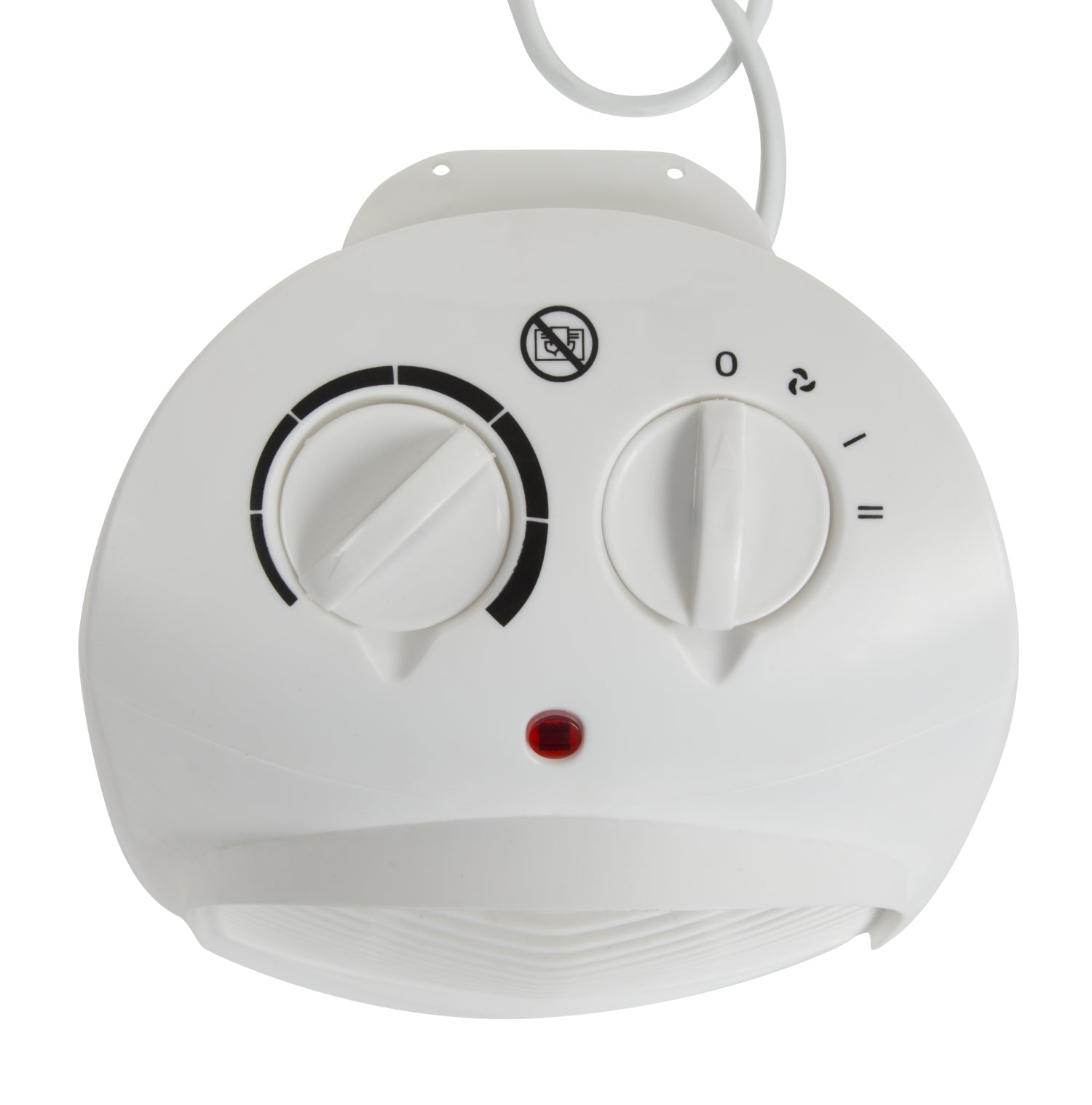 PEREL FH0002 Heizlüfter Heizgebläse Heizung 2000 Watt IP21 2 Heizstufen