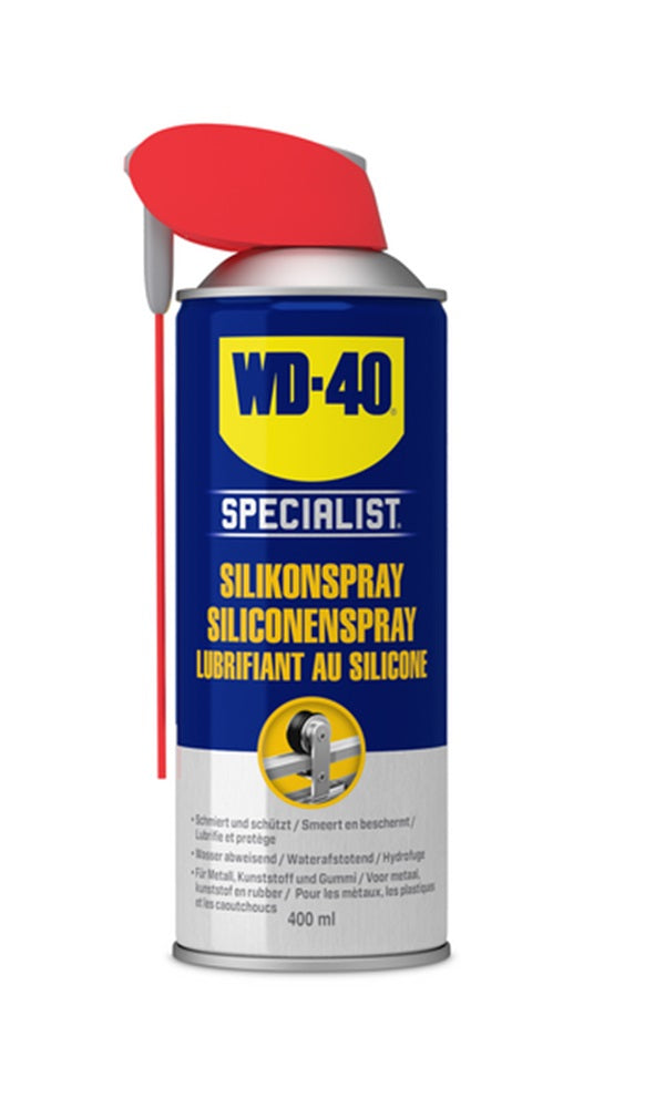 WD-40 SPECIALIST Silikonspray 400ml Dose mit Sprührohr - WD40 49377
