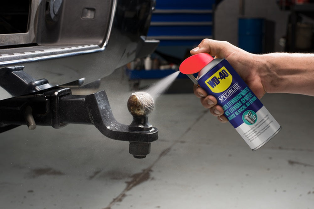 WD-40 SPECIALIST Weißes Lithiumsprühfett 400ml Dose mit Sprührohr - WD40 49390