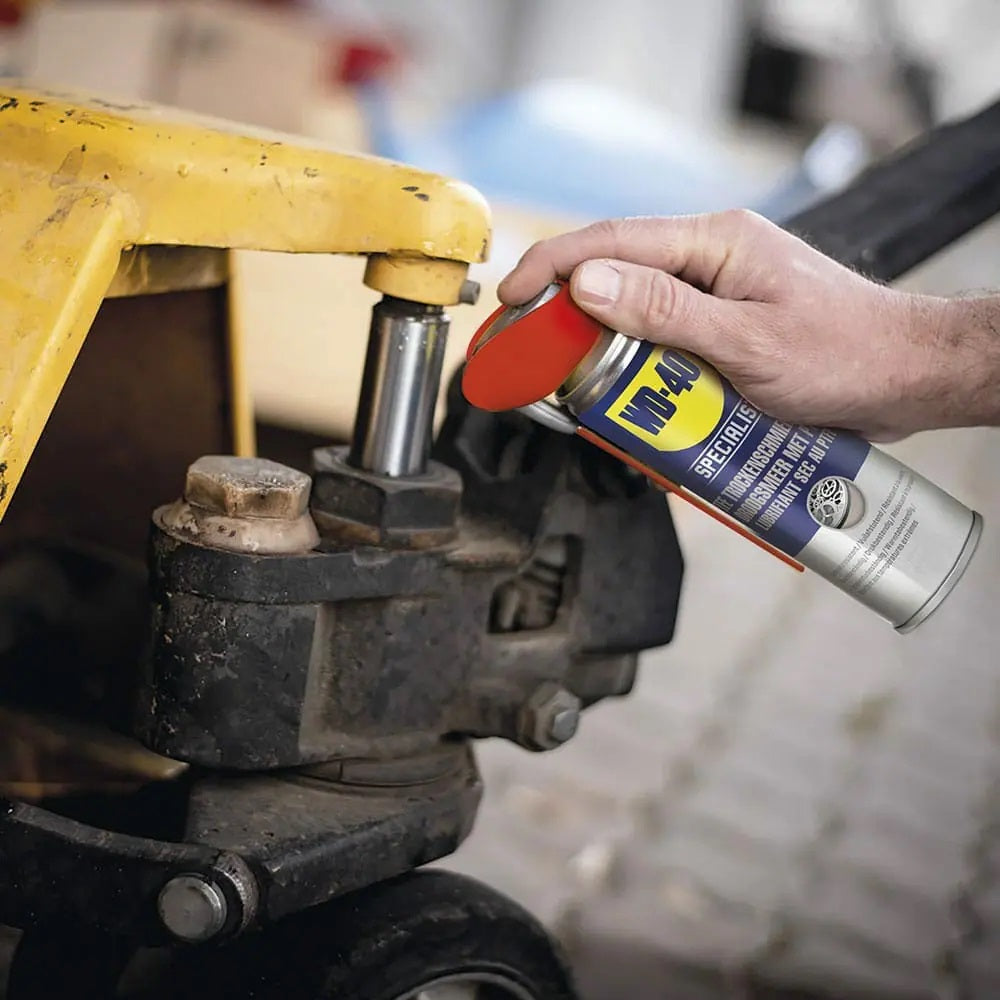 WD-40 SPECIALIST PTFE Trockenschmierspray 400ml Dose mit Sprührohr - WD40 49394