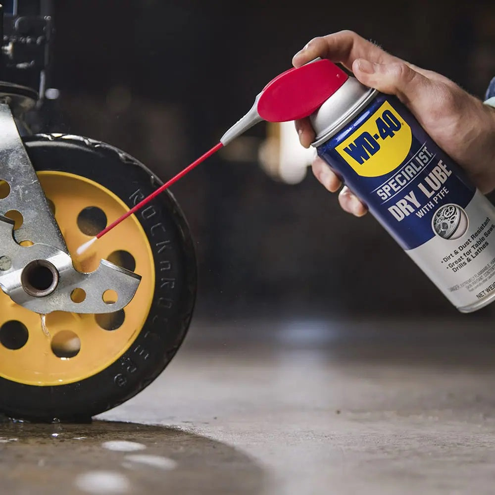 WD-40 SPECIALIST PTFE Trockenschmierspray 400ml Dose mit Sprührohr - WD40 49394