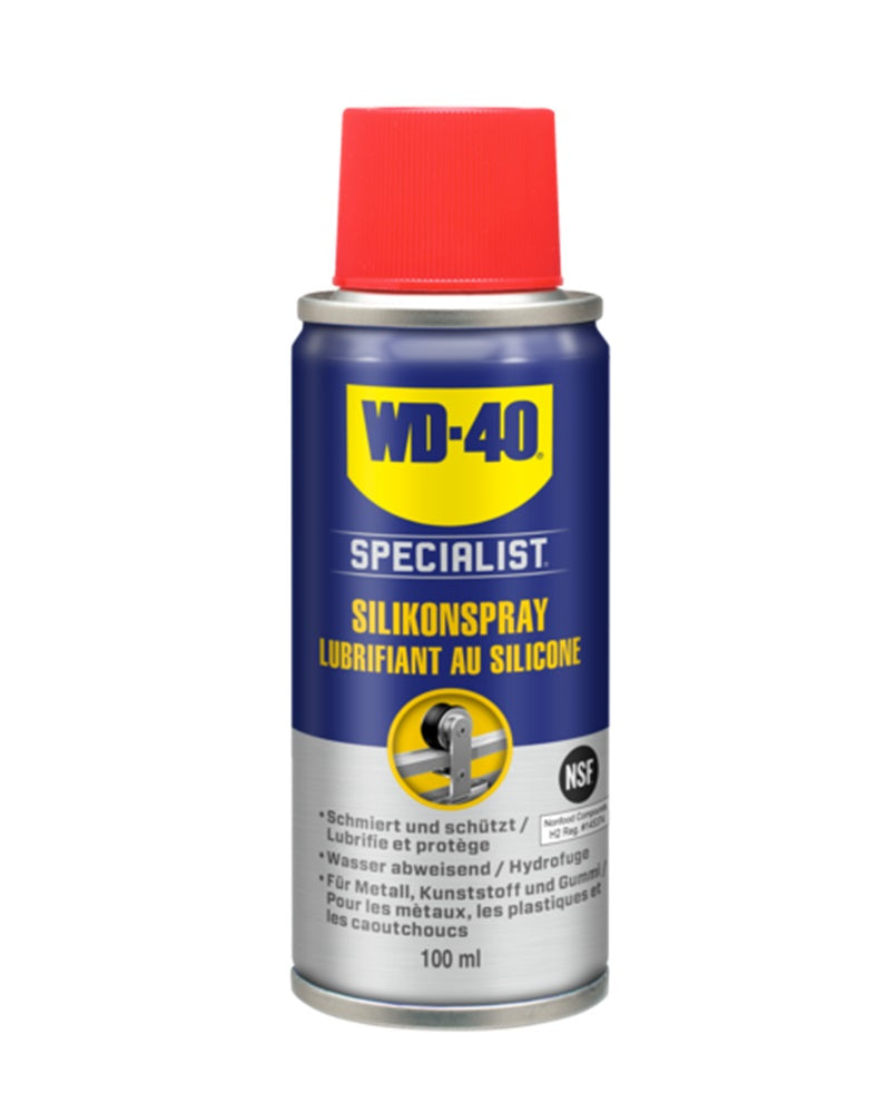 WD-40 SPECIALIST Silikonspray 100ml Dose mit Sprührohr - WD40 49987