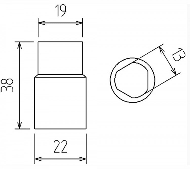 BGS 8827 Satz Dreikant 3kant Nüsse Nuss Bosch VE & VP37 Delphi Einspritzpumpe