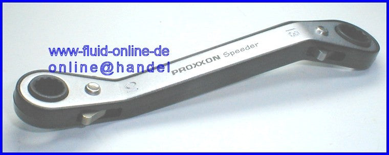 PROXXON 23207 SPEEDER Ratschenschlüssel 10x13mm mit 25° Kröpfung