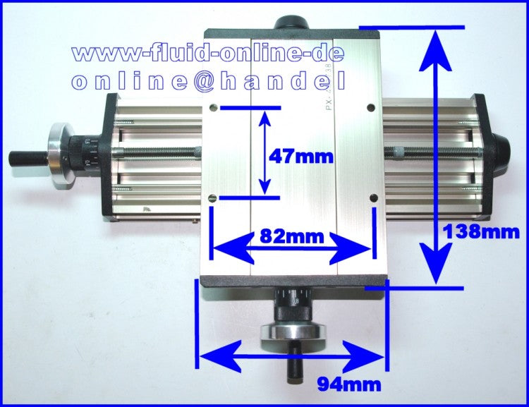 PROXXON 27100 Koordinatentisch / Kreuztisch KT 70 / KT70