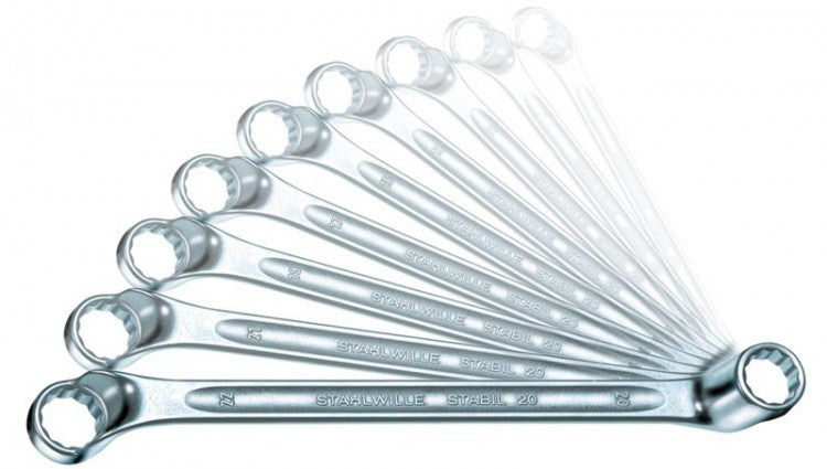 STAHLWILLE 20/10  Satz Doppelringschlüssel StahlwilleSTABIL SW 6-32mm - 96410407