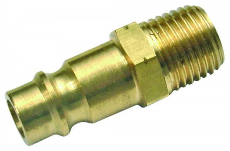 BGS 3222 Druckluft Stecknippel 12,9mm (1/4") Aussen auf EuroStecker MESSING