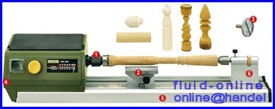 PROXXON XXL PAKET Drechselbank 27020 + 27024 + 27026 + 27023 + 27028