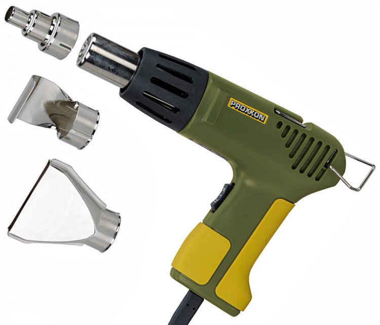 PROXXON 27130 MICRO Heißluftpistole MH550 mit Zubehör