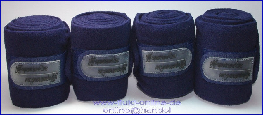 PFIFF 008350-20-1 - Fleecebandage "Polo" - Farbe: blau - Länge: 3,00 m