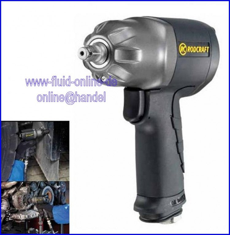 RODCRAFT 2177 Druckluft Schlagschrauber Antrieb 10mm(3/8') max. 580Nm - 8951000043
