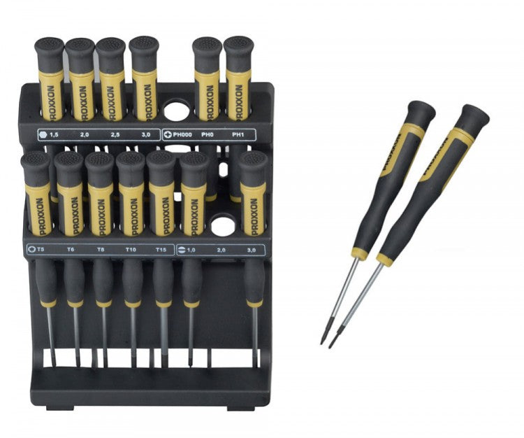 PROXXON 28148 Micro Driver Feinstschraubendreher für Elektroniker, Kamerabauer, Uhrmacher
