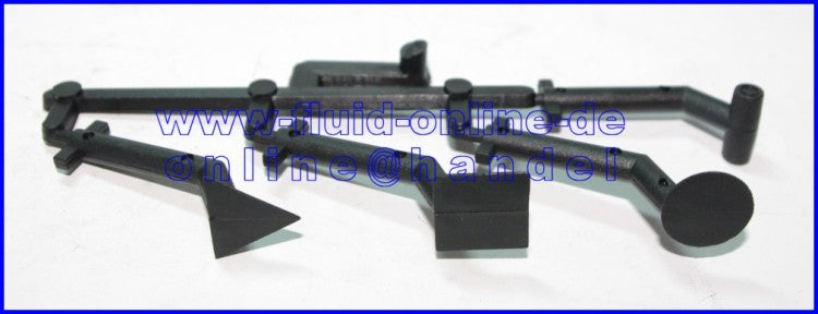 PROXXON 28594-22-25 Einsätze abgewinkelt für Penschleifer PS13