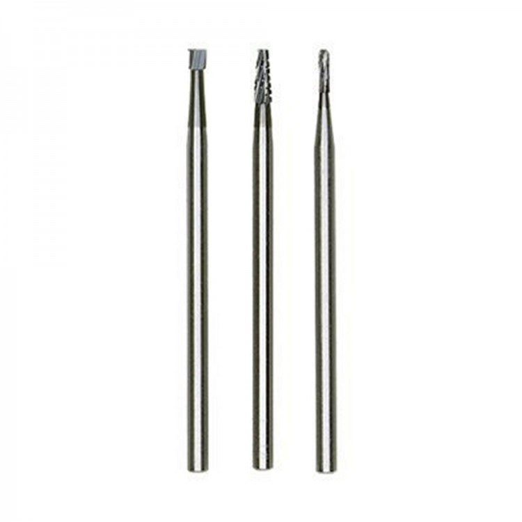 PROXXON 28752 Hartmetall-Fräsersatz, 3-tlg. (Konus, Kegel, Walze)