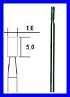 PROXXON 28240 Diamantschleifstift Form Zylinder Ø1,8mm