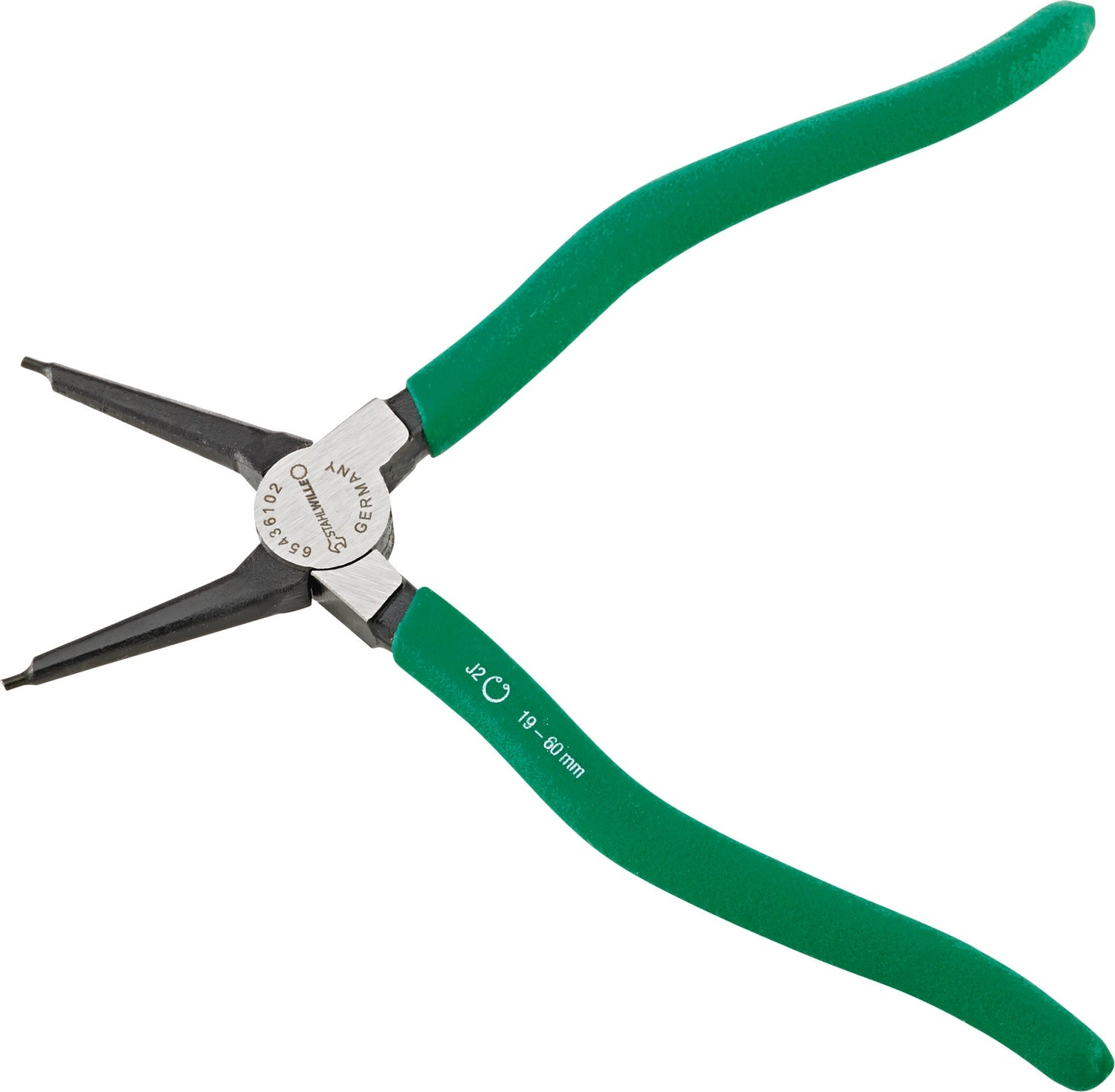 STAHLWILLE 6543 Sicherungsringzange für Innenringe gerade Länge 140mm - 65436101