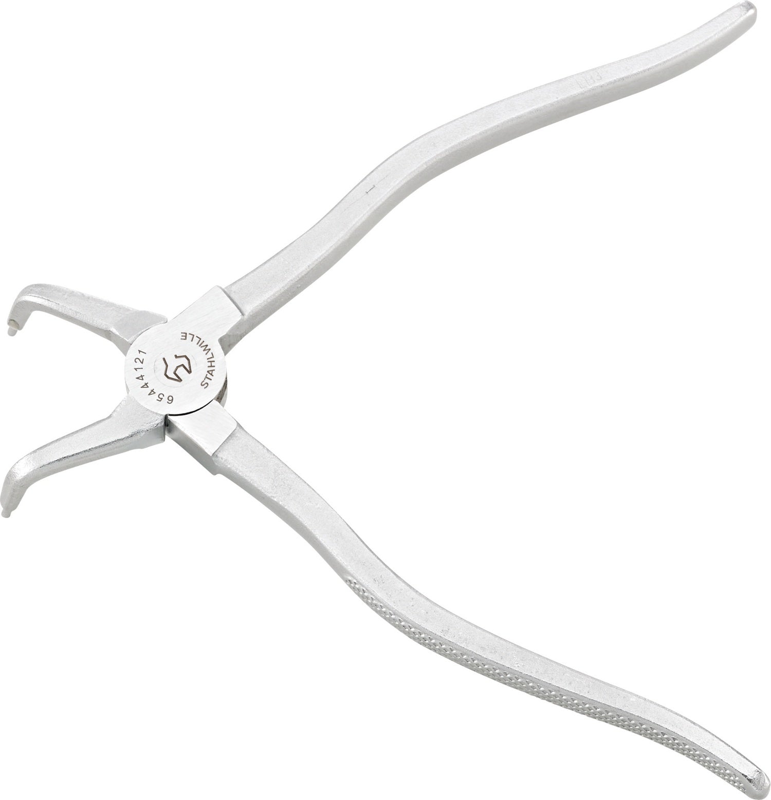 STAHLWILLE 6544 Sicherungsringzange für Innenringe gewinkelt Länge 170mm - 65444121
