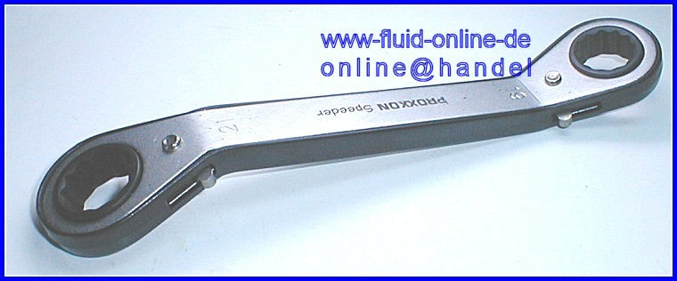 PROXXON 23216 SPEEDER Ratschenschlüssel 19x21mm mit 25° Kröpfung