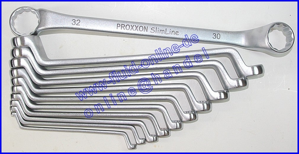 PROXXON 23812 Satz Doppelringschlüssel 6-32mm 11 teiliger Satz im Karton