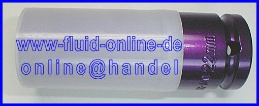 BGS 7208 IMPACT Nuss für Radmutter mit Schoneinsatz 22mm Antrieb 12,mm (1/2")