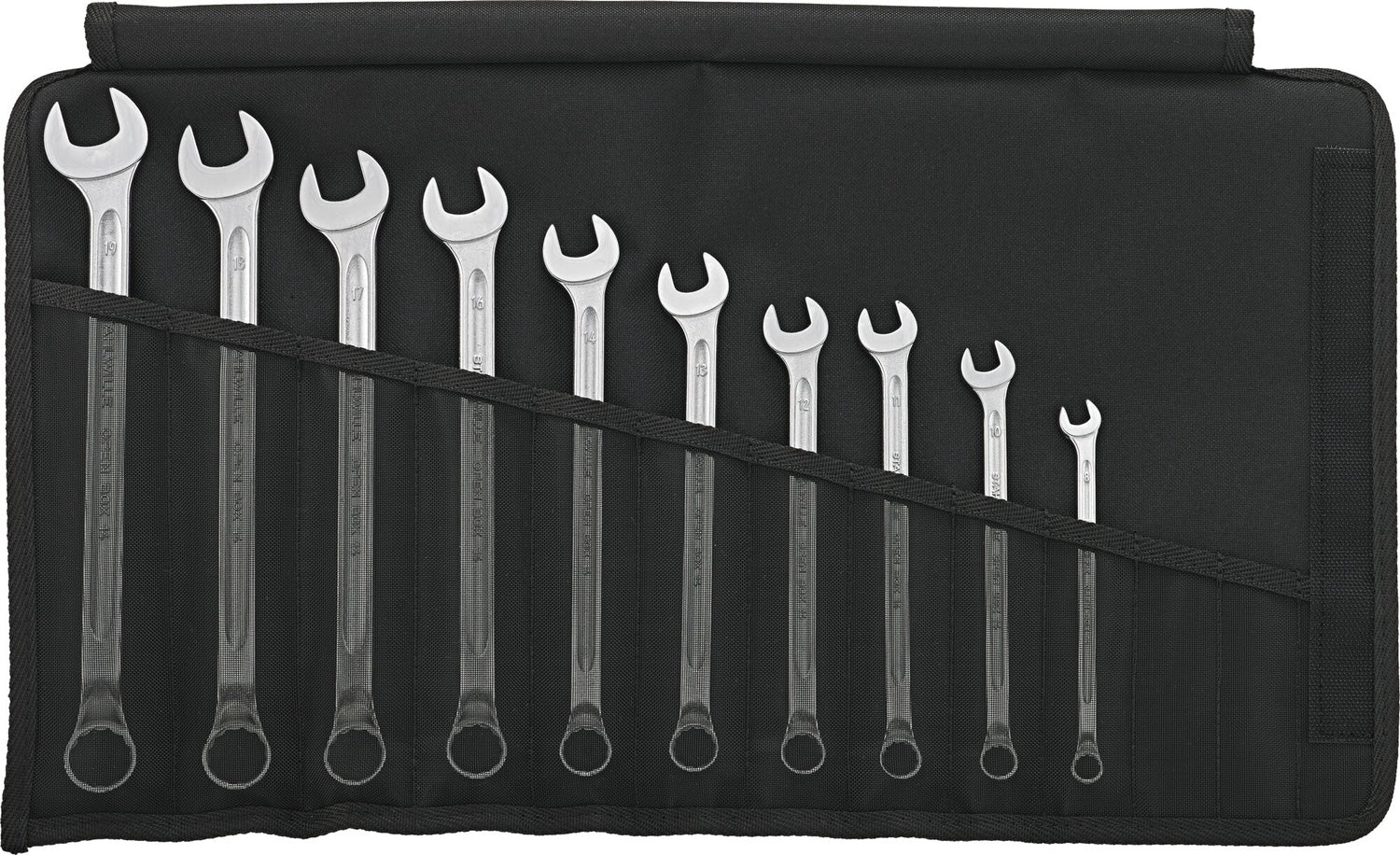 STAHLWILLE 14/10KT Satz Ring-Maulschlüssel Satz LANG OPEN-BOX - SW 8-19mm - 96401007